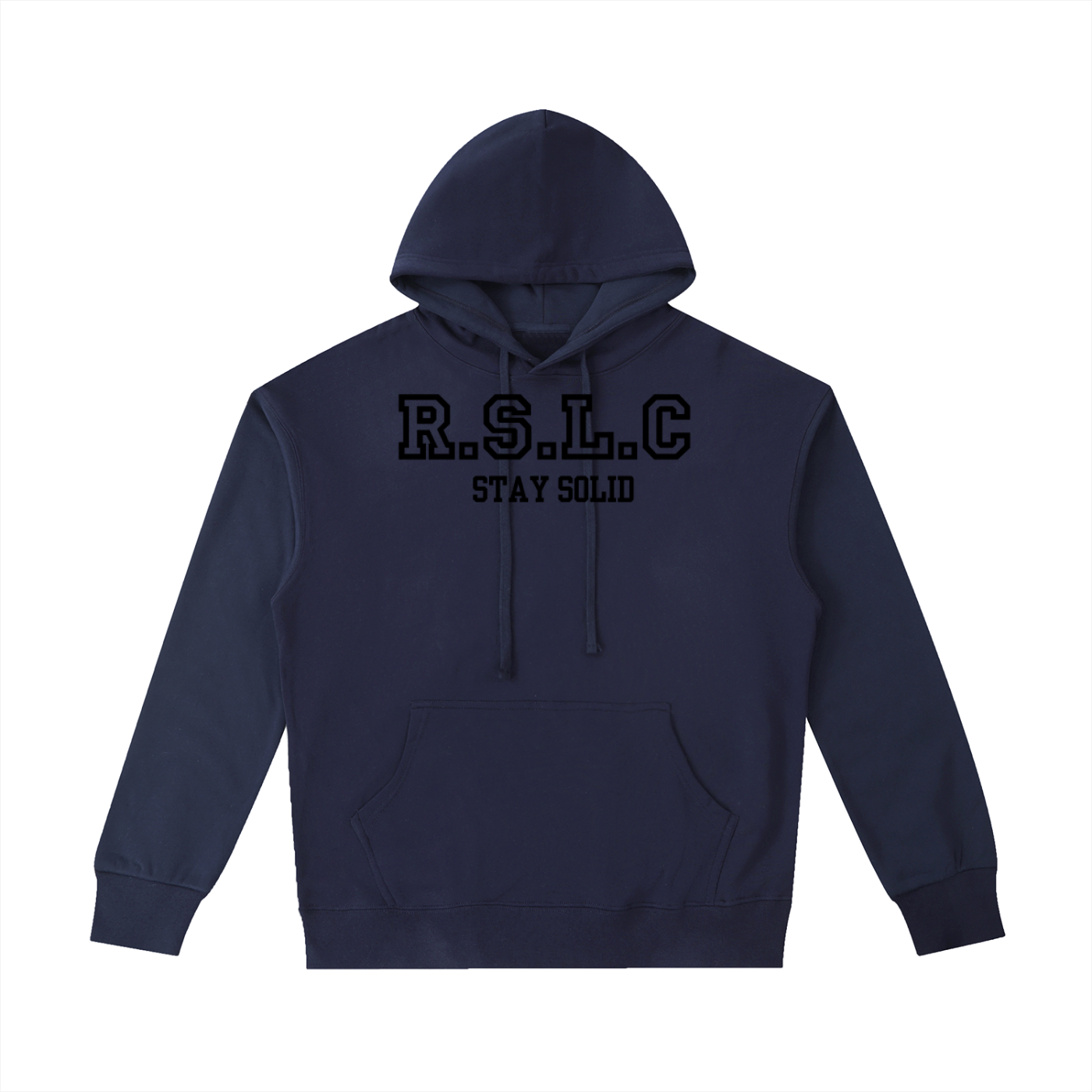 R.S.L.C Varsity Black Regular Hoodie