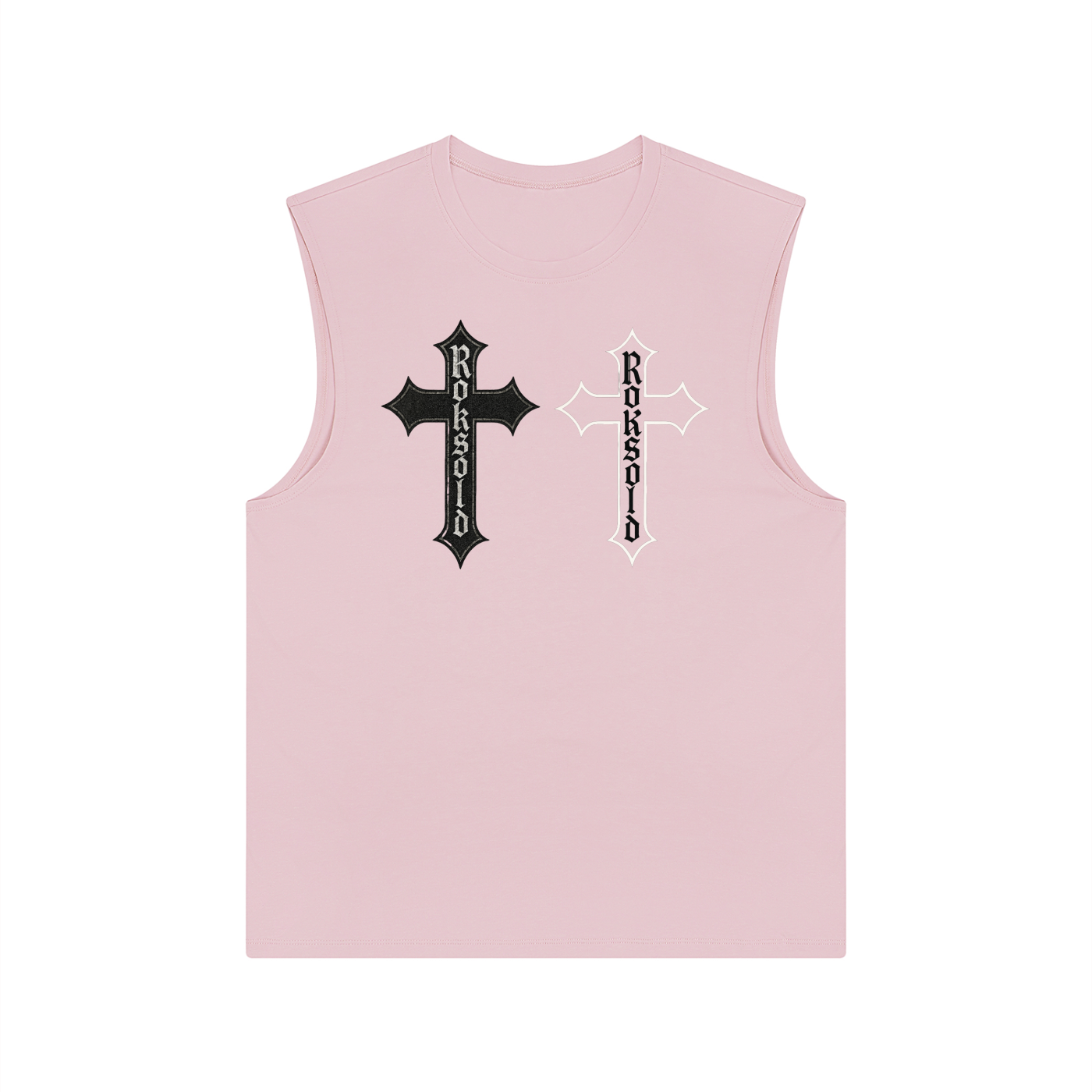 Gothic Double Cross  Performance Tank Top