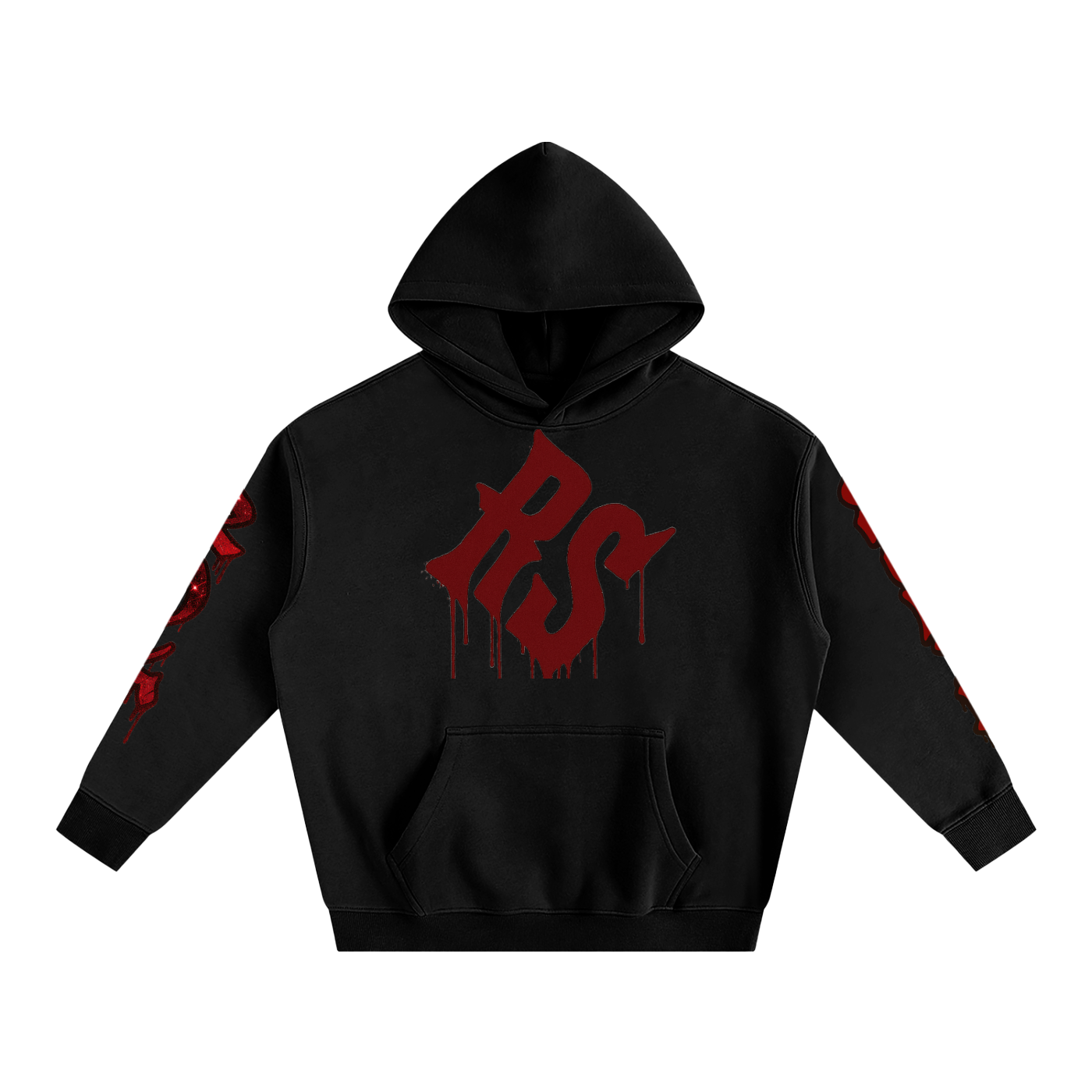 Graffiti RS Red Hoodie