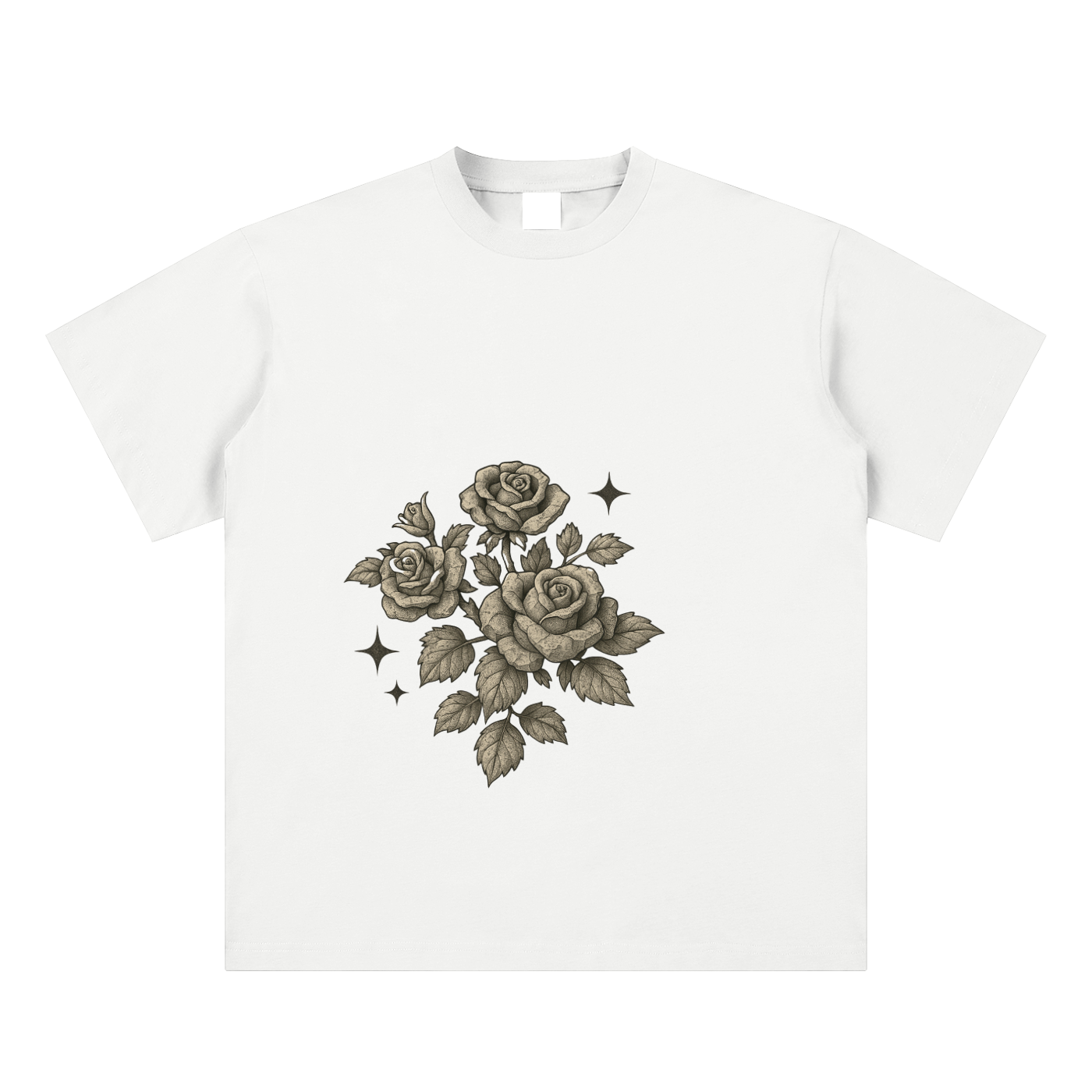 Stone Rose Grey Tee
