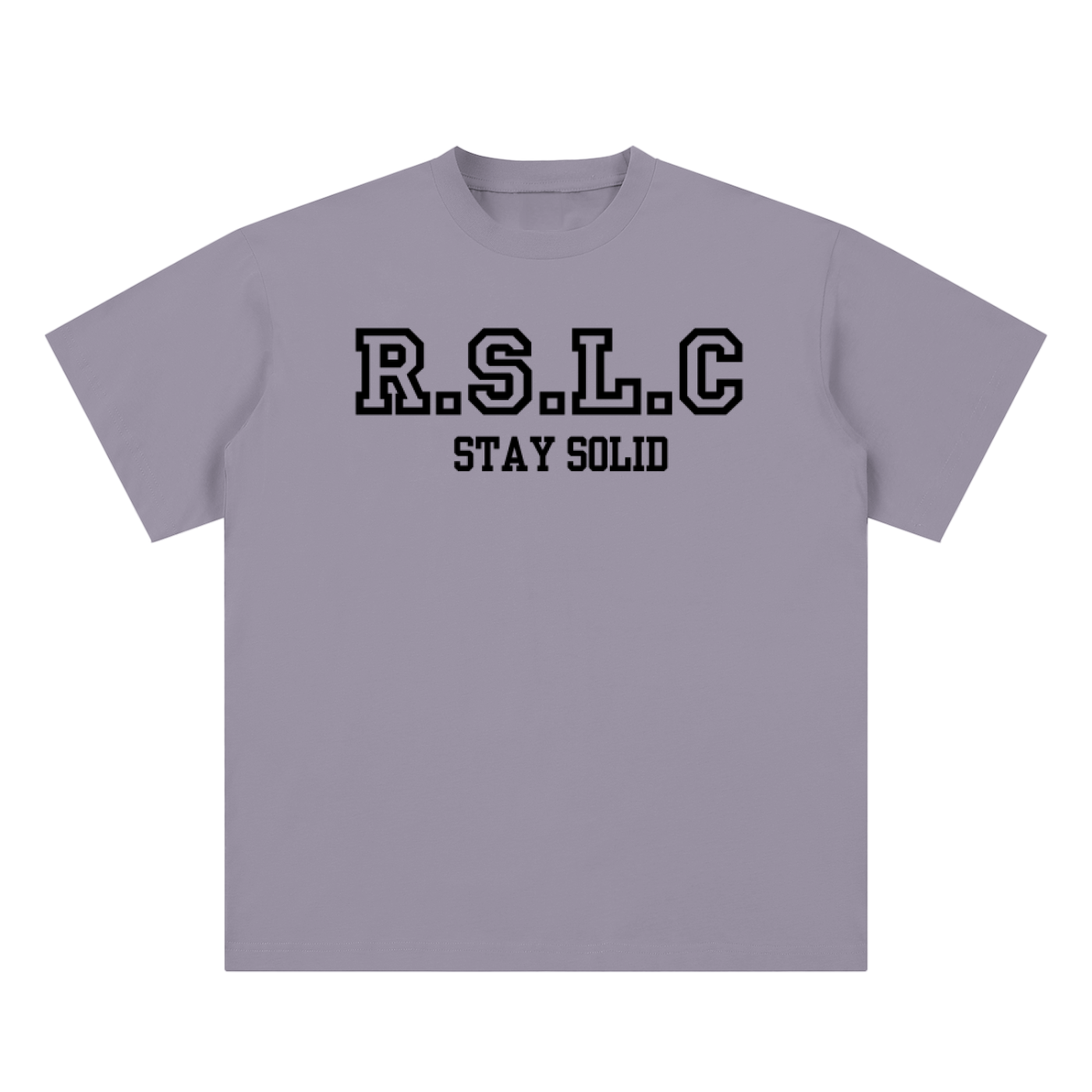 R.S.L.C Varsity Black Tee
