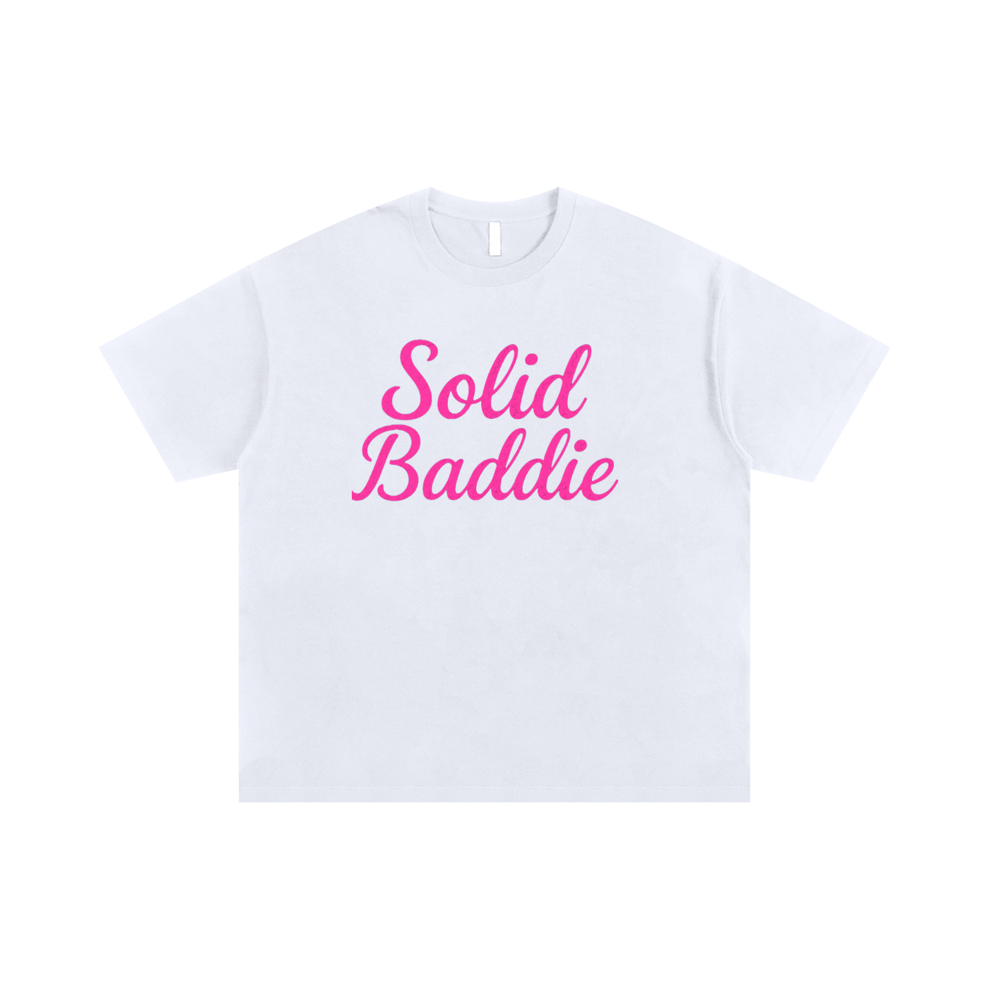 Solid Baddie Oversized Tee