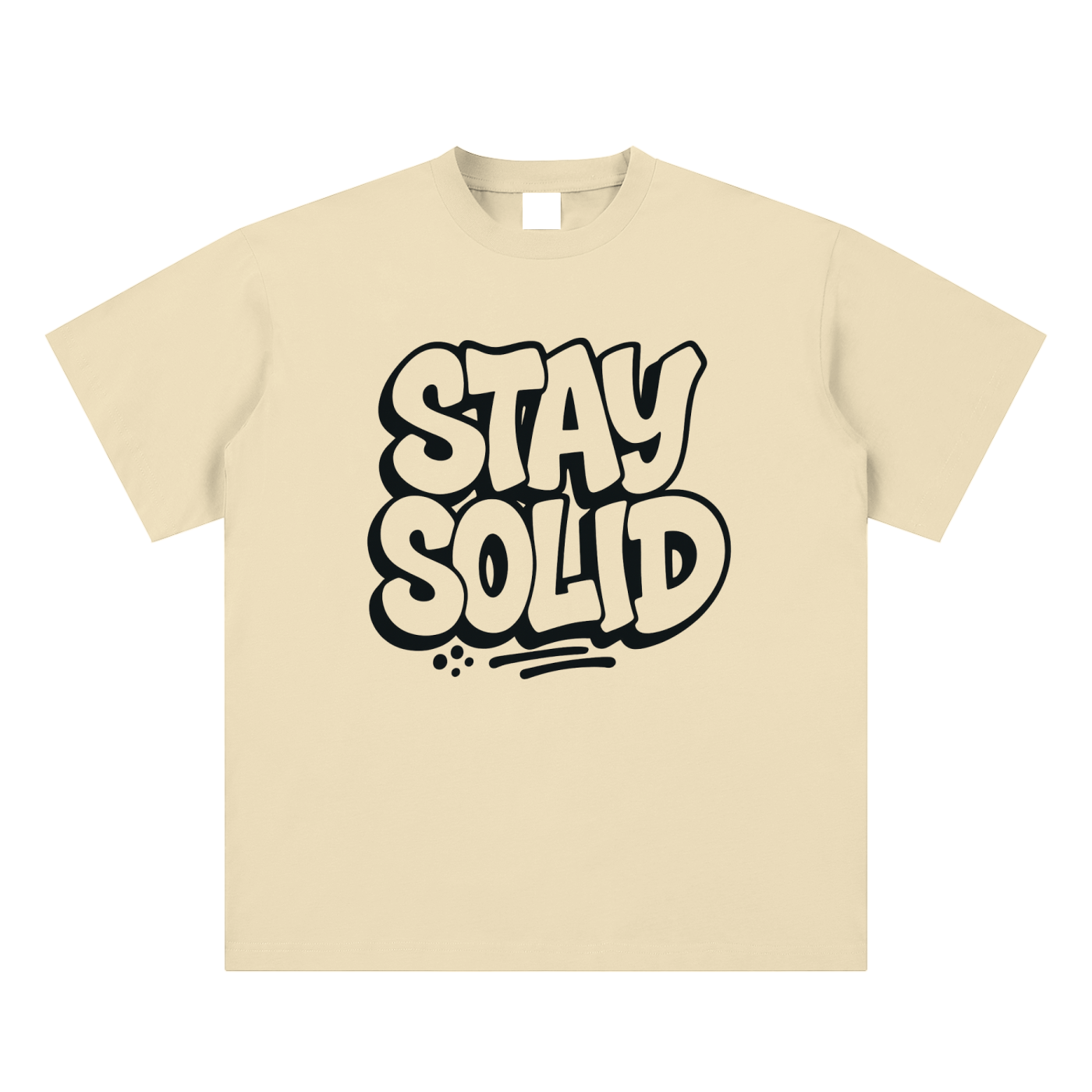 Stay Solid Transparent Tee