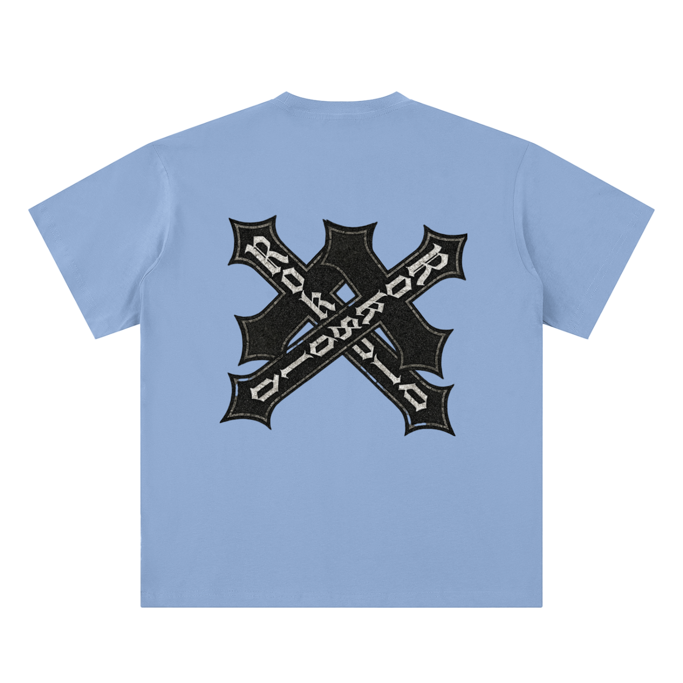 Gothic Interlocked Cross Tee
