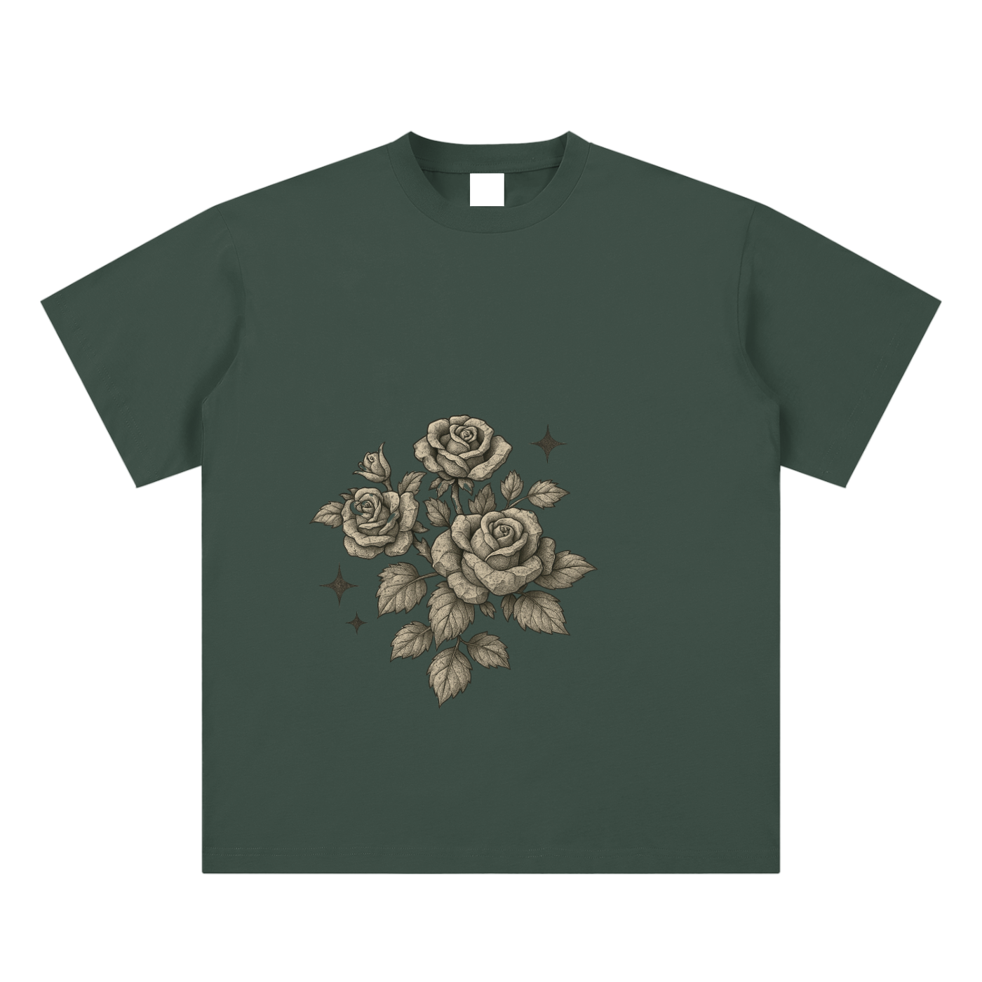 Stone Rose Grey Tee
