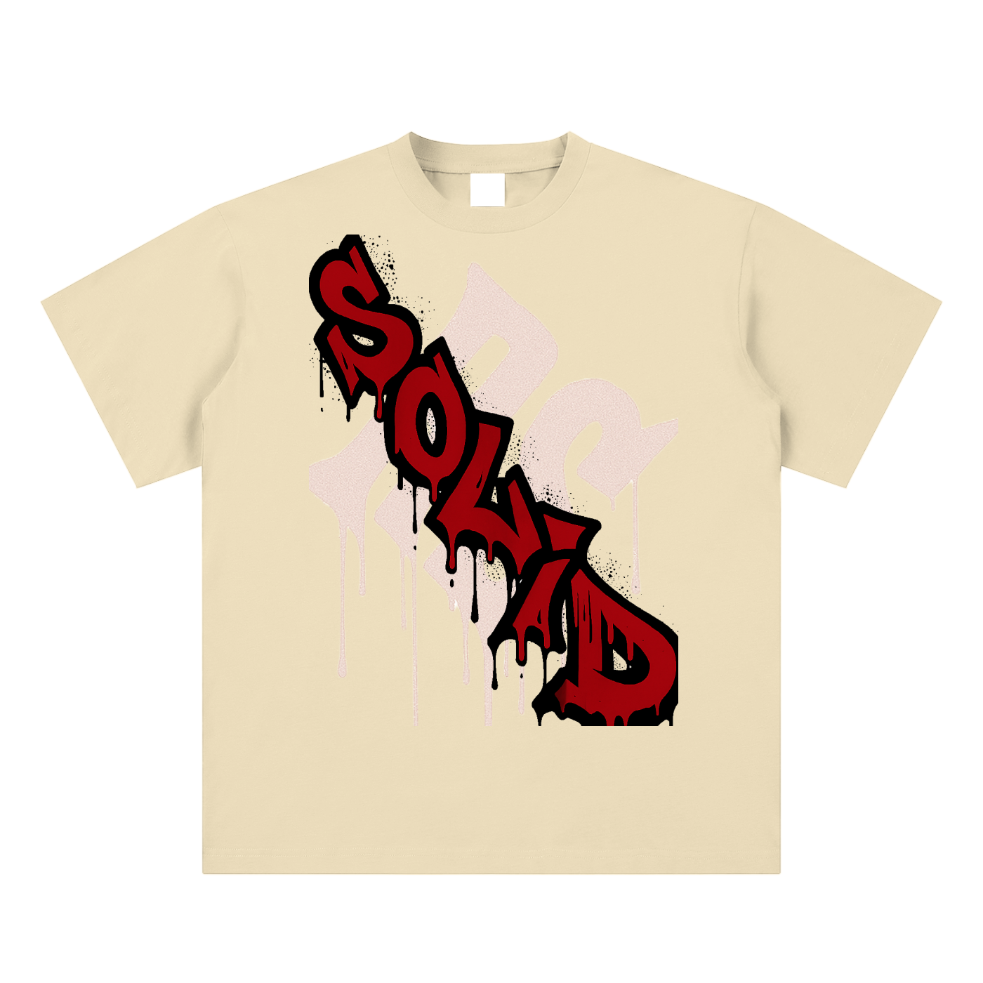Graffiti Red Tee
