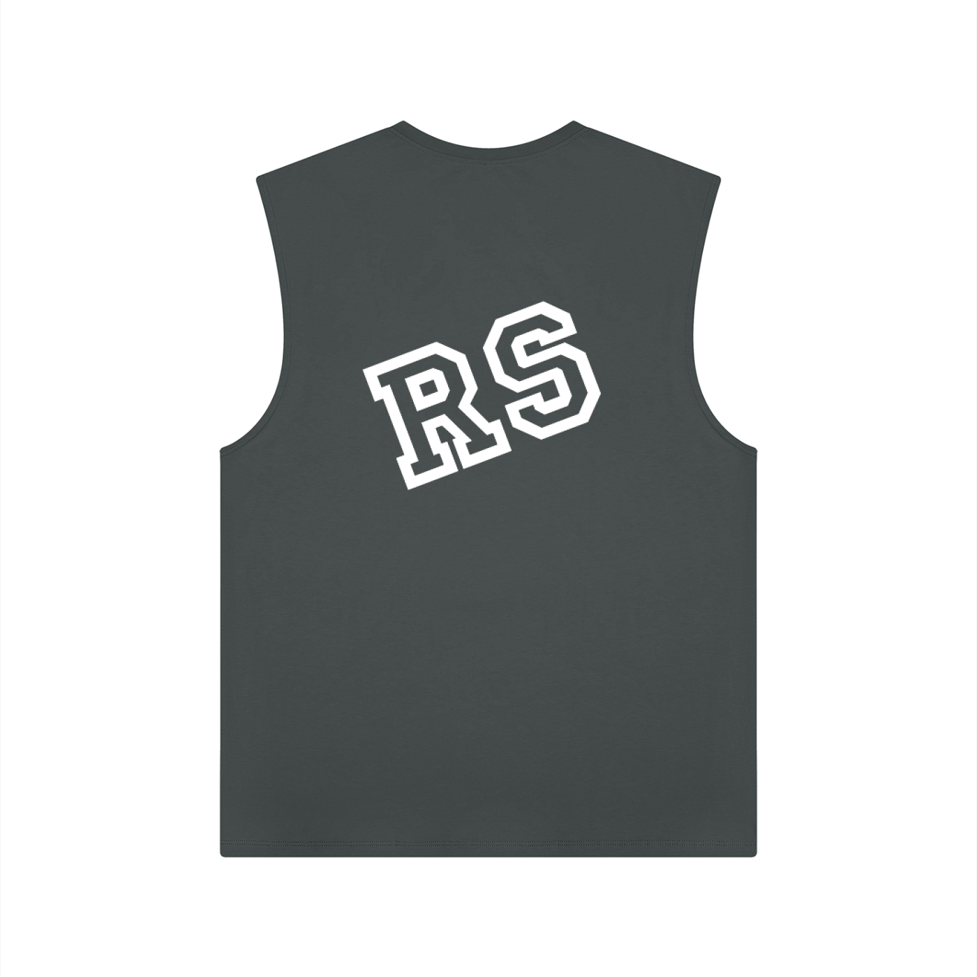 R.S.L.C Varsity White Performance Tank Top