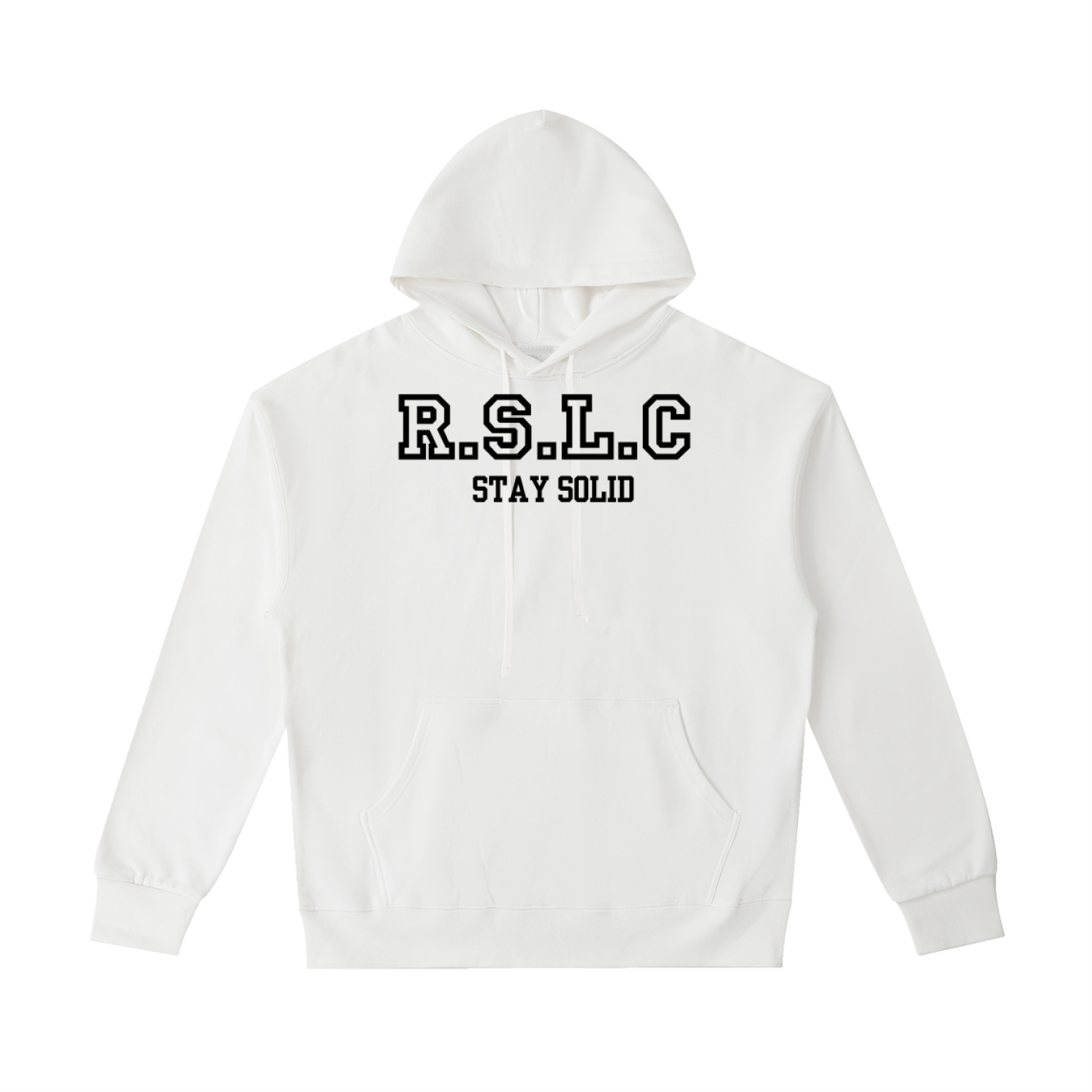 R.S.L.C Varsity Black Regular Hoodie