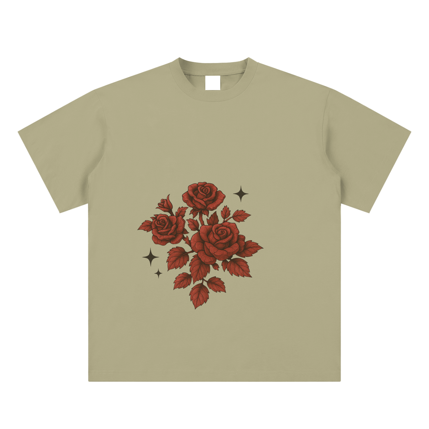 Stone Ross Deep Red Tee