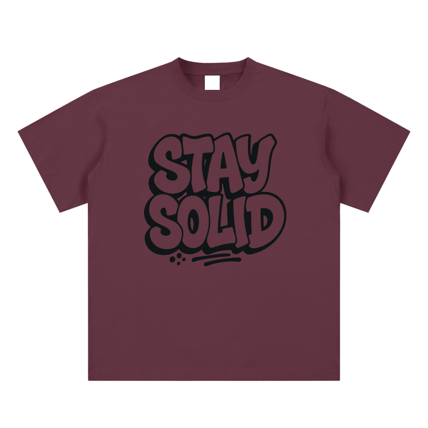 Stay Solid Transparent Tee