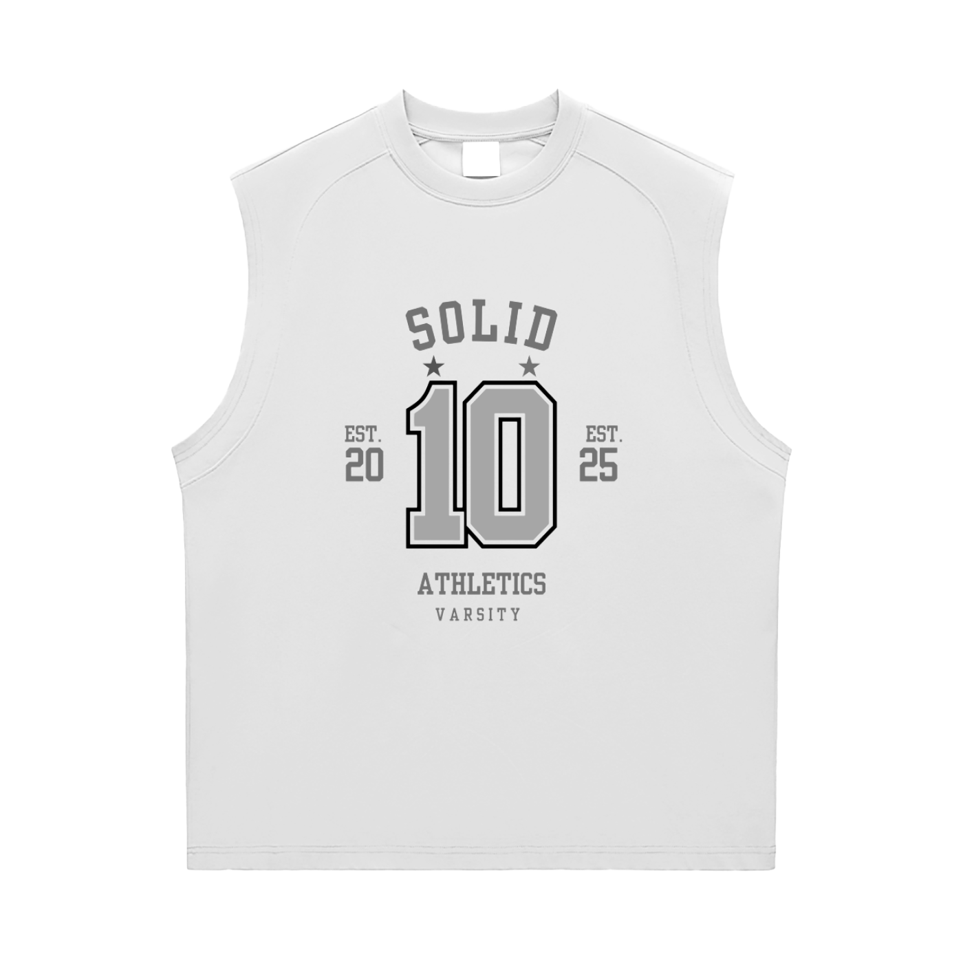 Solid Varsity Tank Top