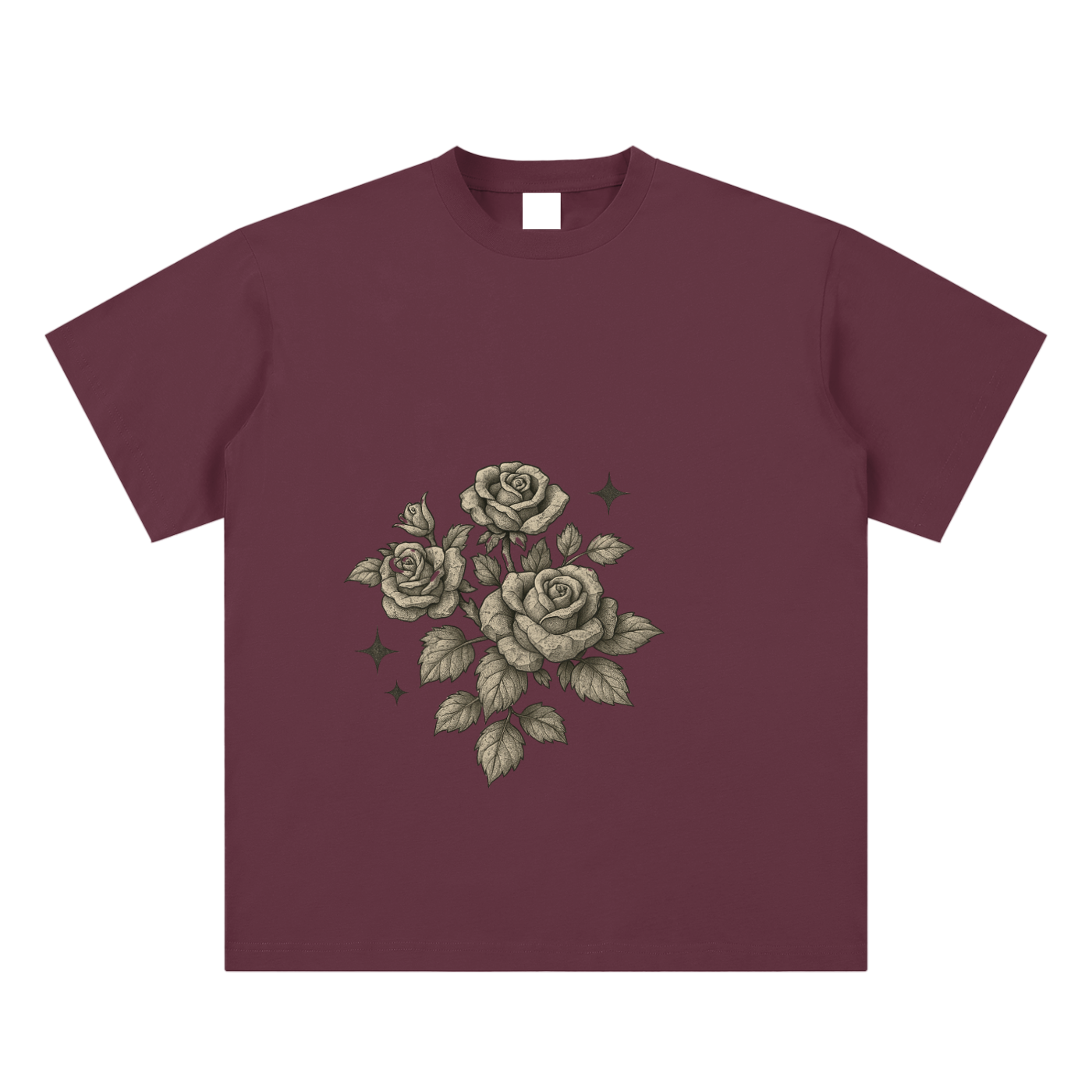 Stone Rose Grey Tee