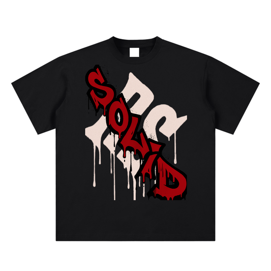 Graffiti Red Tee