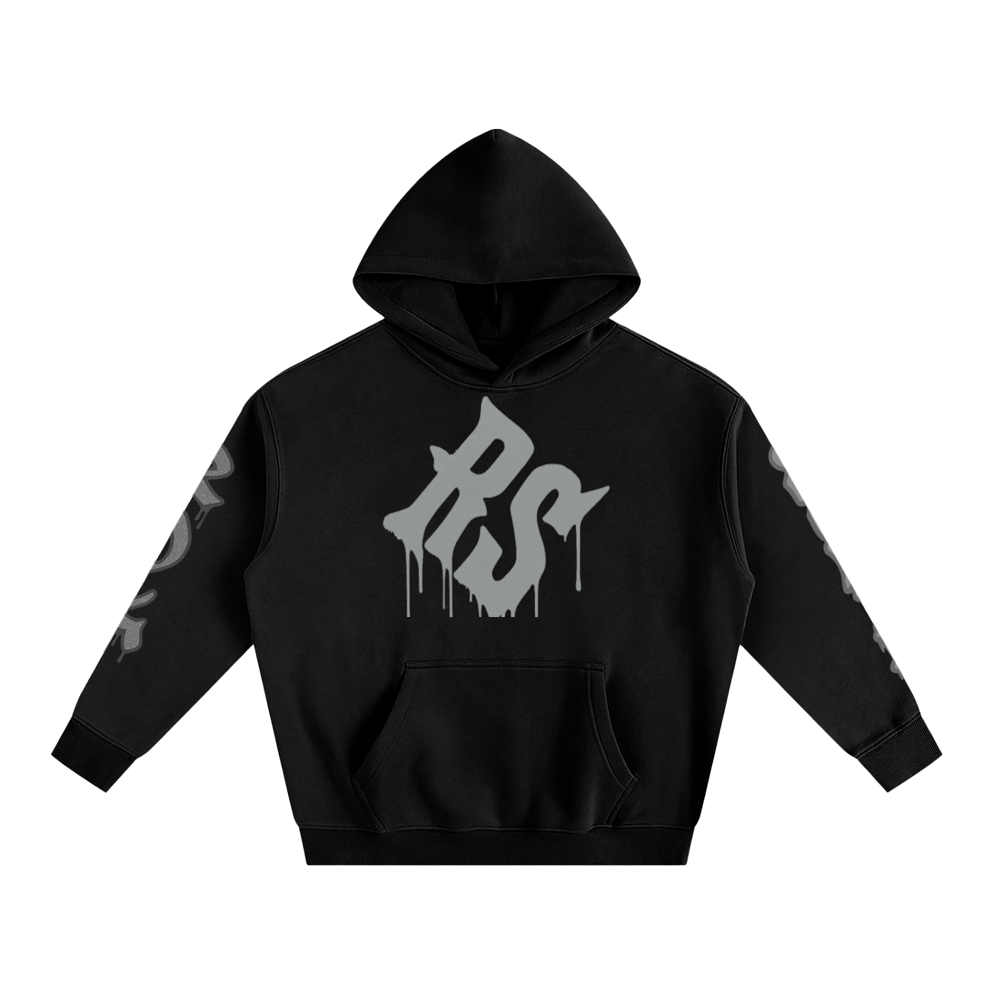 Graffiti RS Grey Hoodie
