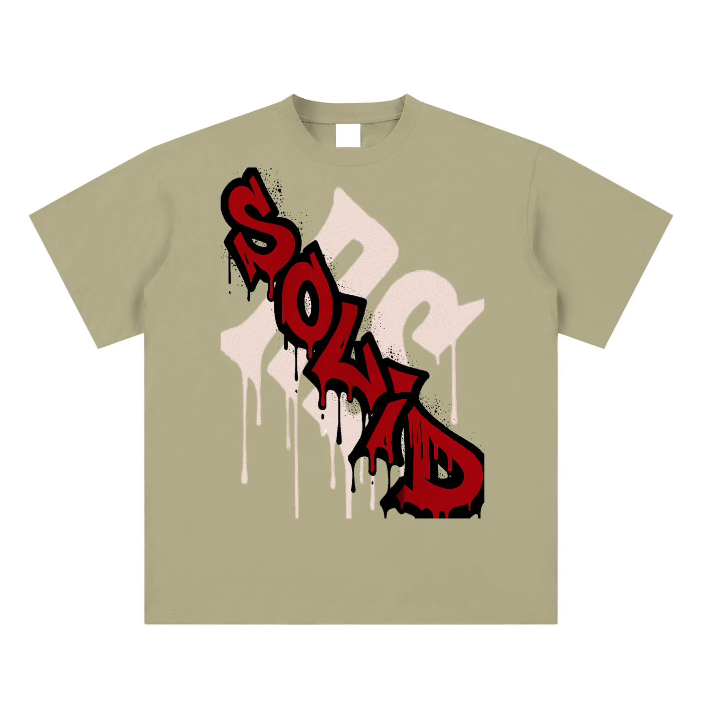 Graffiti Red Tee