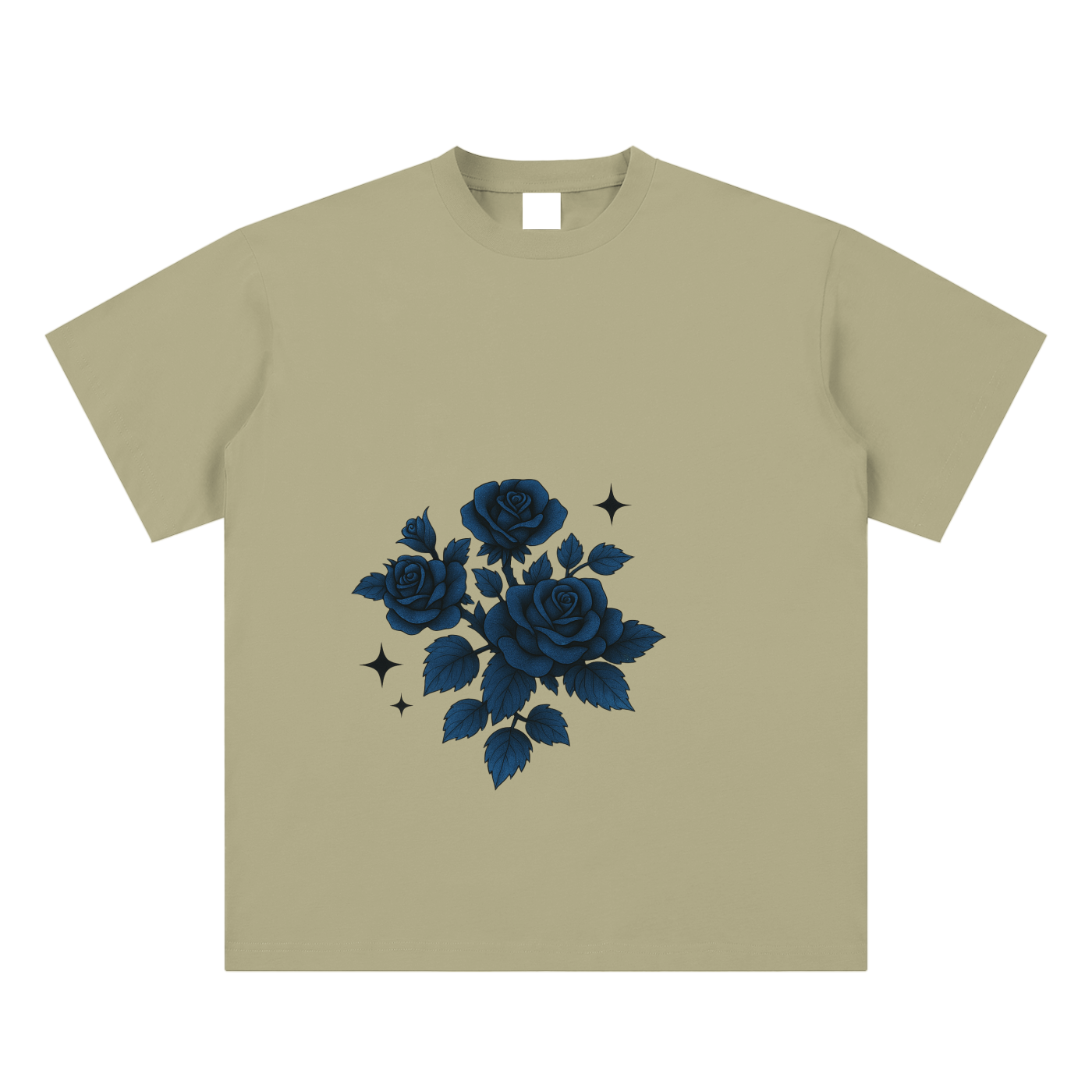 Stone Rose Blue Tee