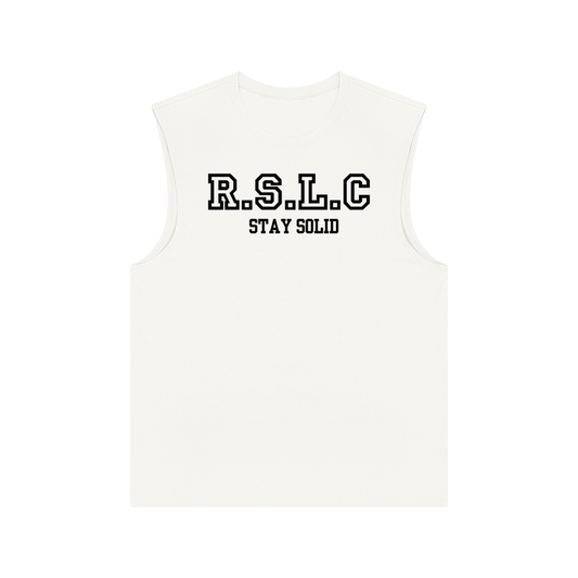 R.S.L.C Varsity Black Performance Tank Top