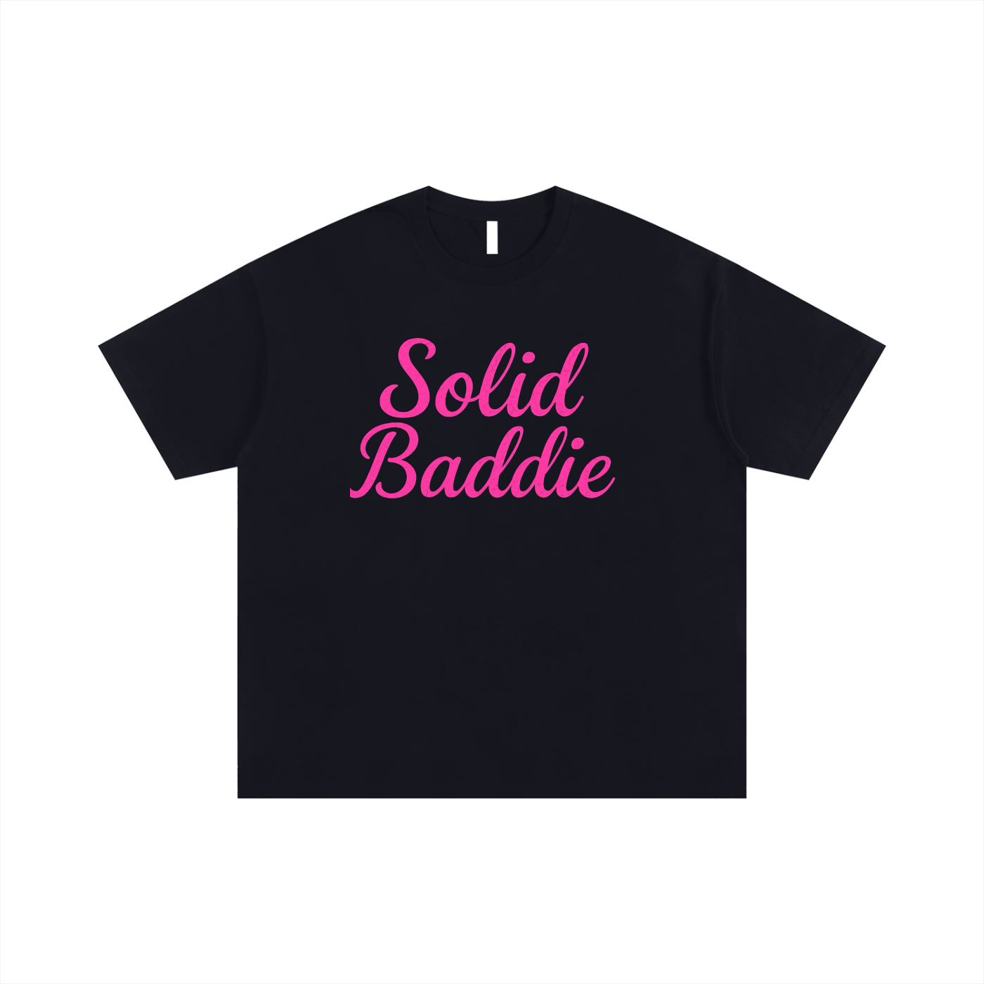 Solid Baddie Oversized Tee