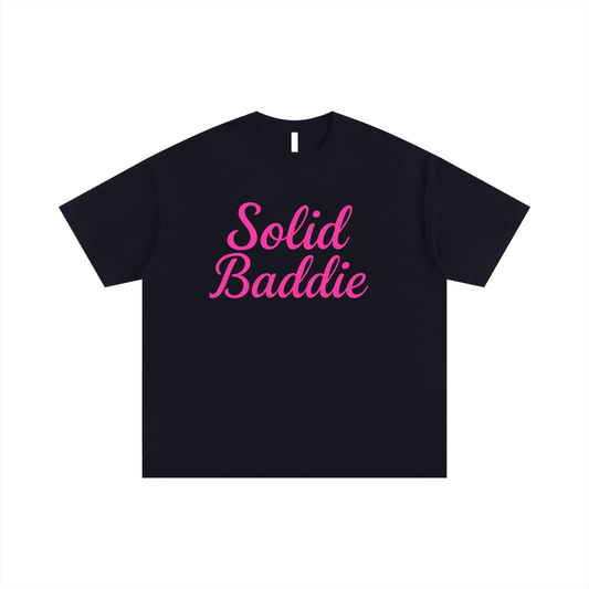 Solid Baddie Oversized Tee