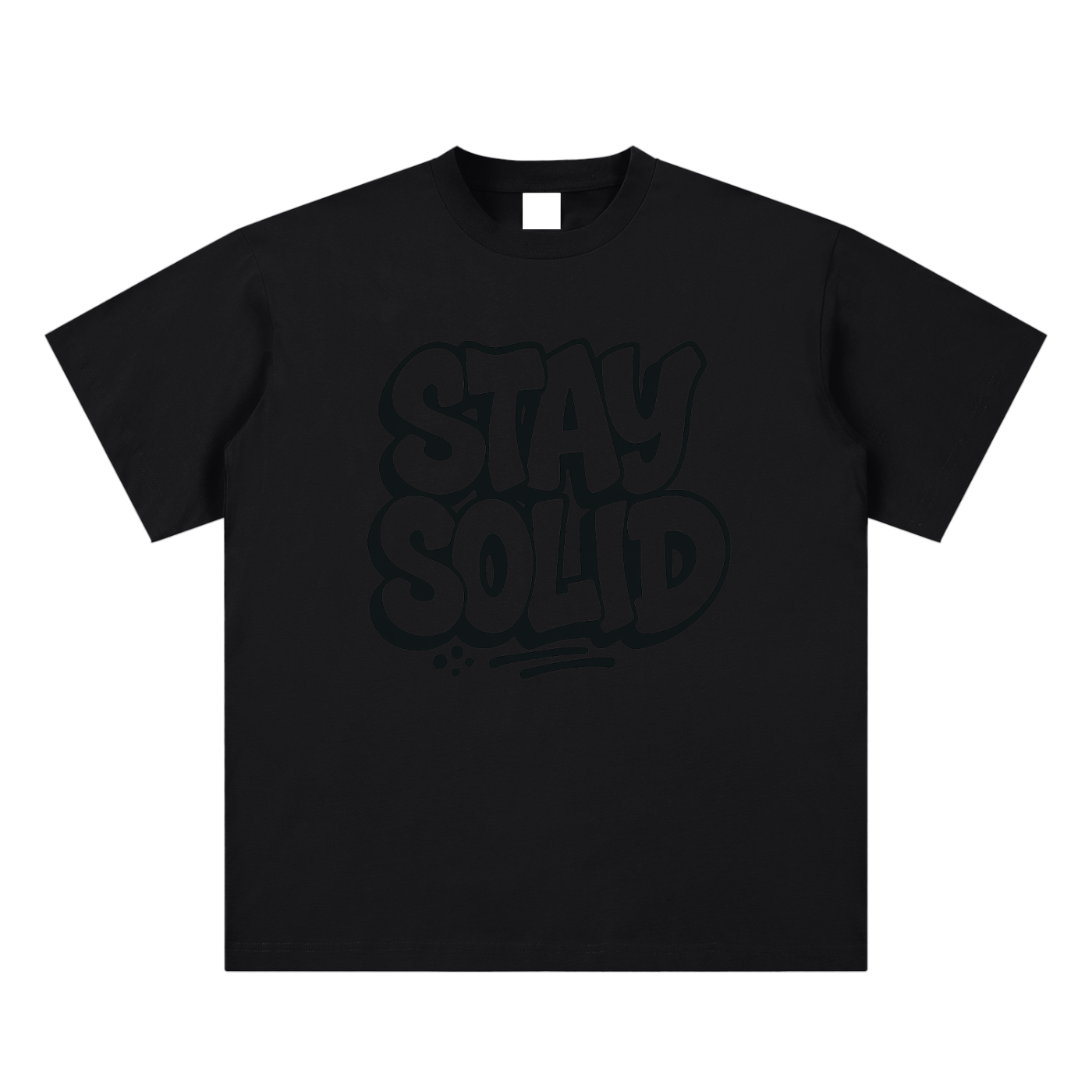 Stay Solid Transparent Tee