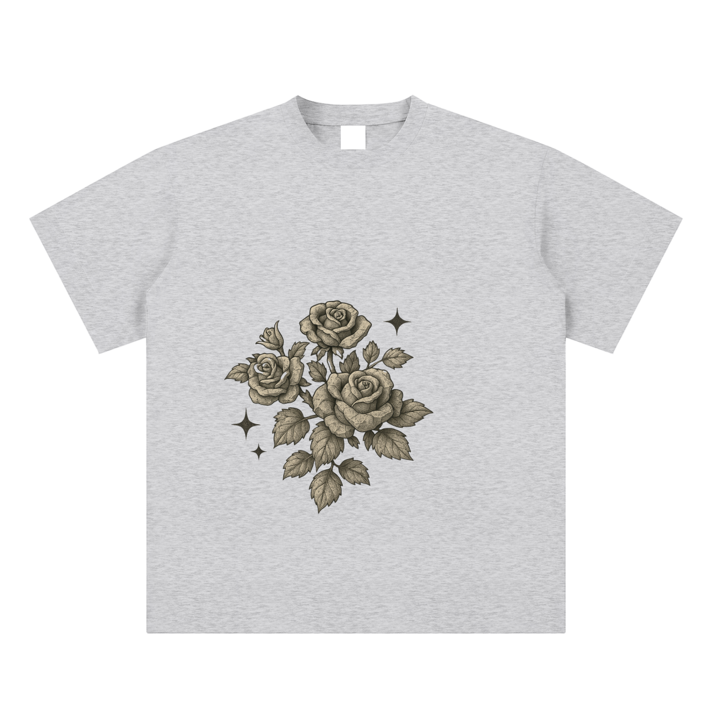 Stone Rose Grey Tee