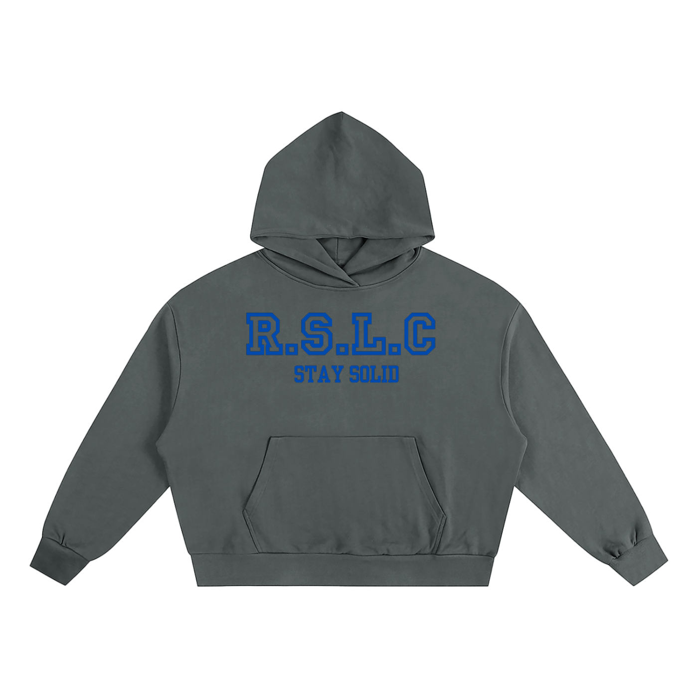 R.S.L.C Varsity Blue Oversized Hoodie