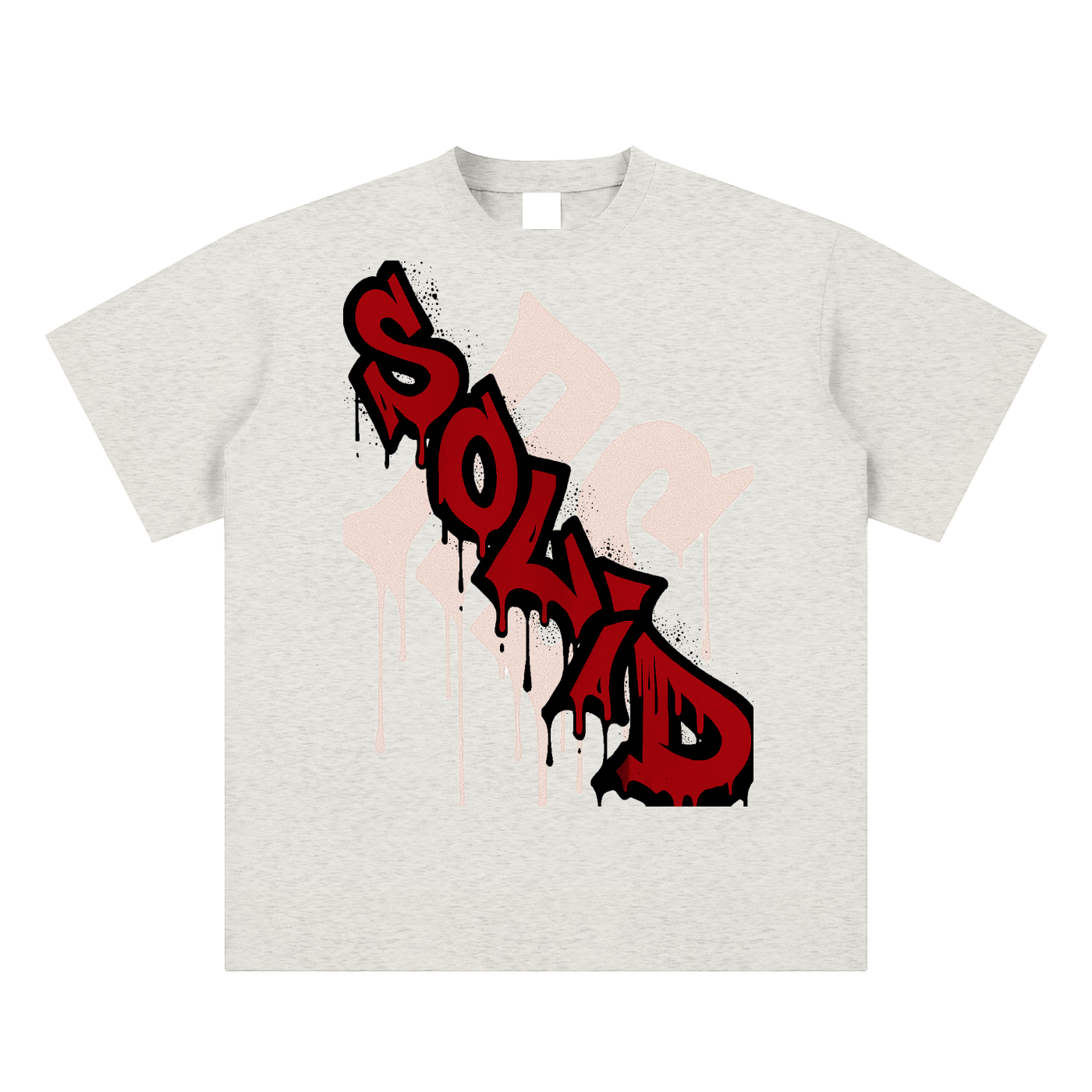 Graffiti Red Tee