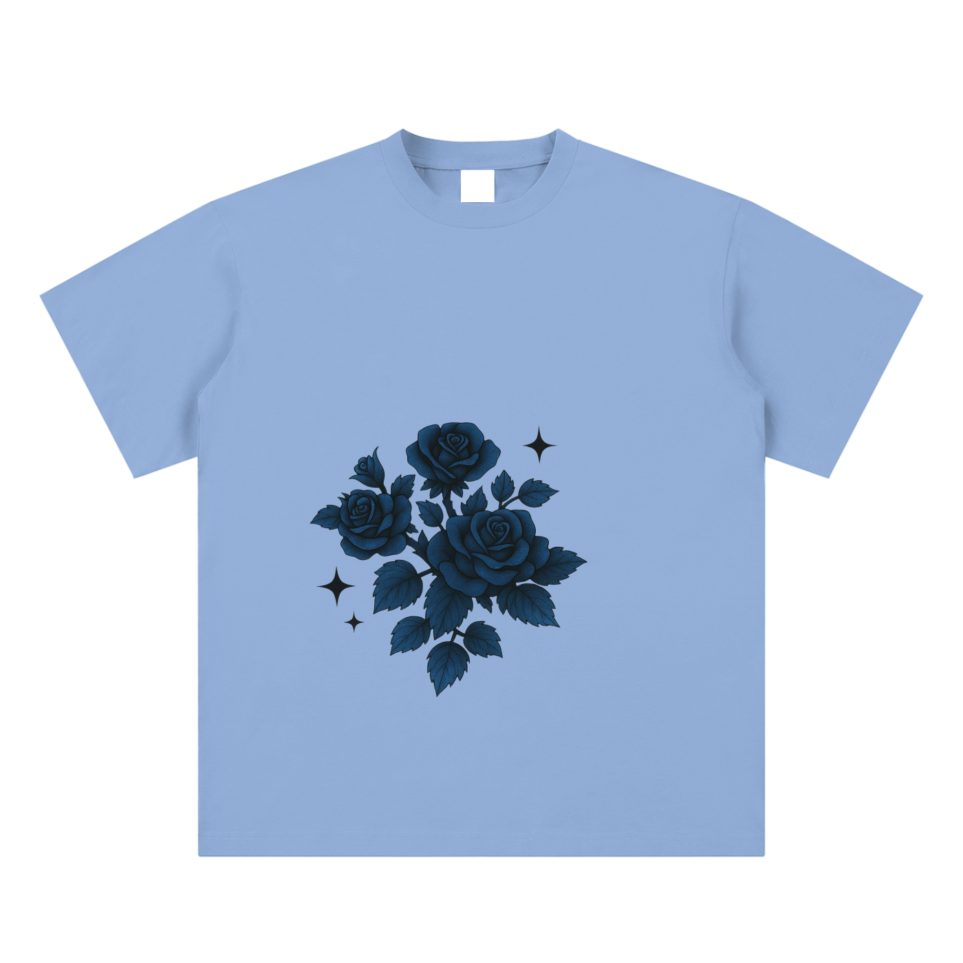 Stone Rose Blue Tee