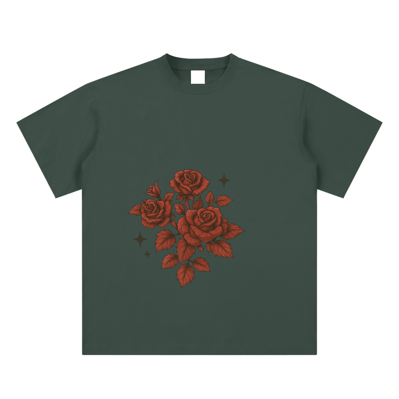Stone Ross Deep Red Tee