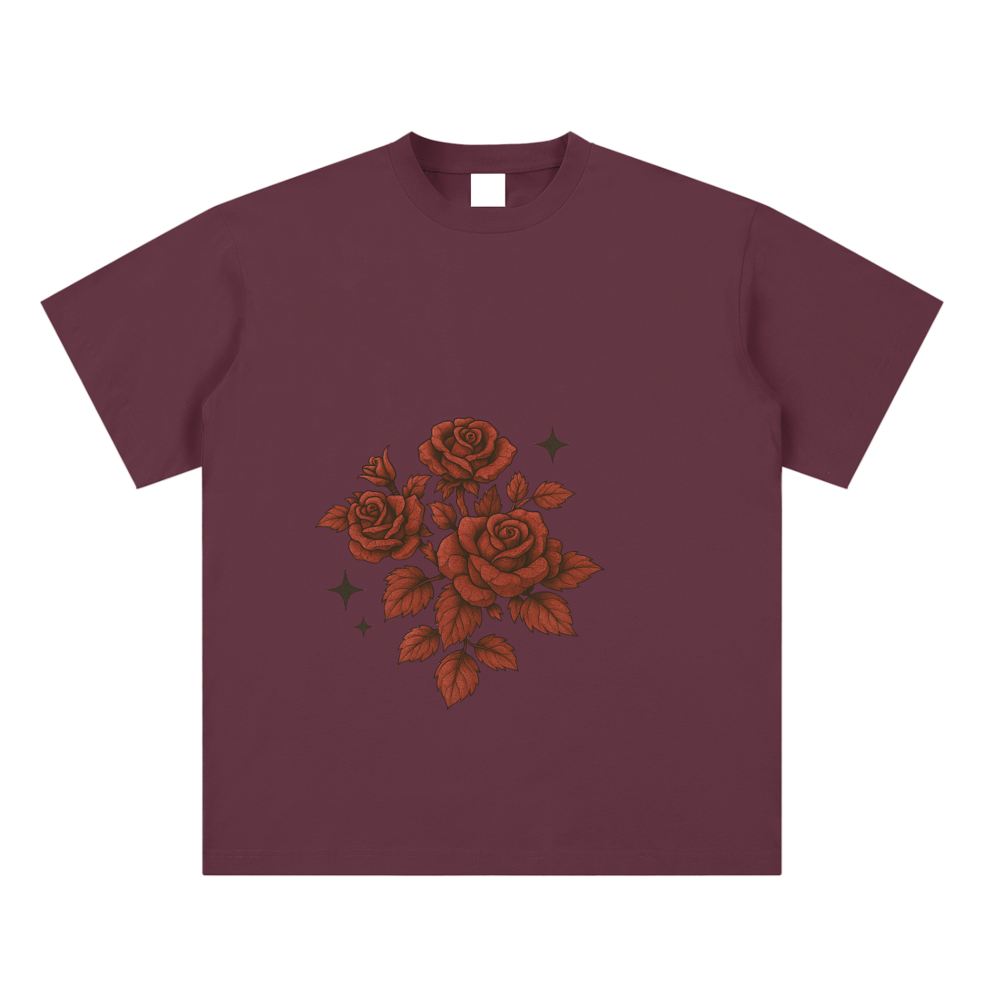Stone Ross Deep Red Tee