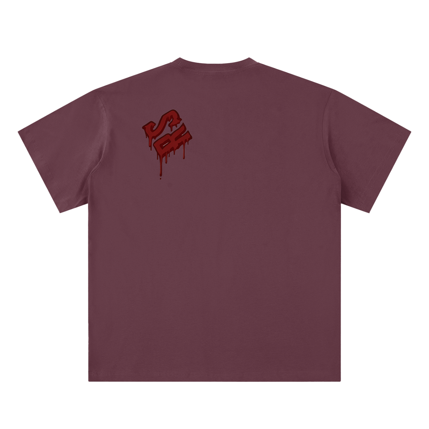 Graffiti Red Inverse Tee