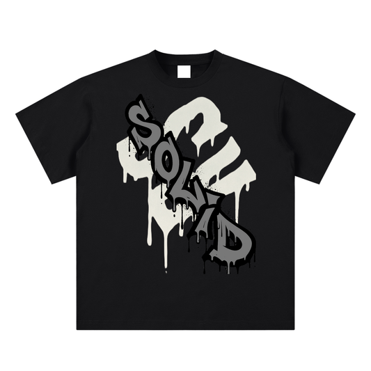 Graffiti Grey Inverse Tee
