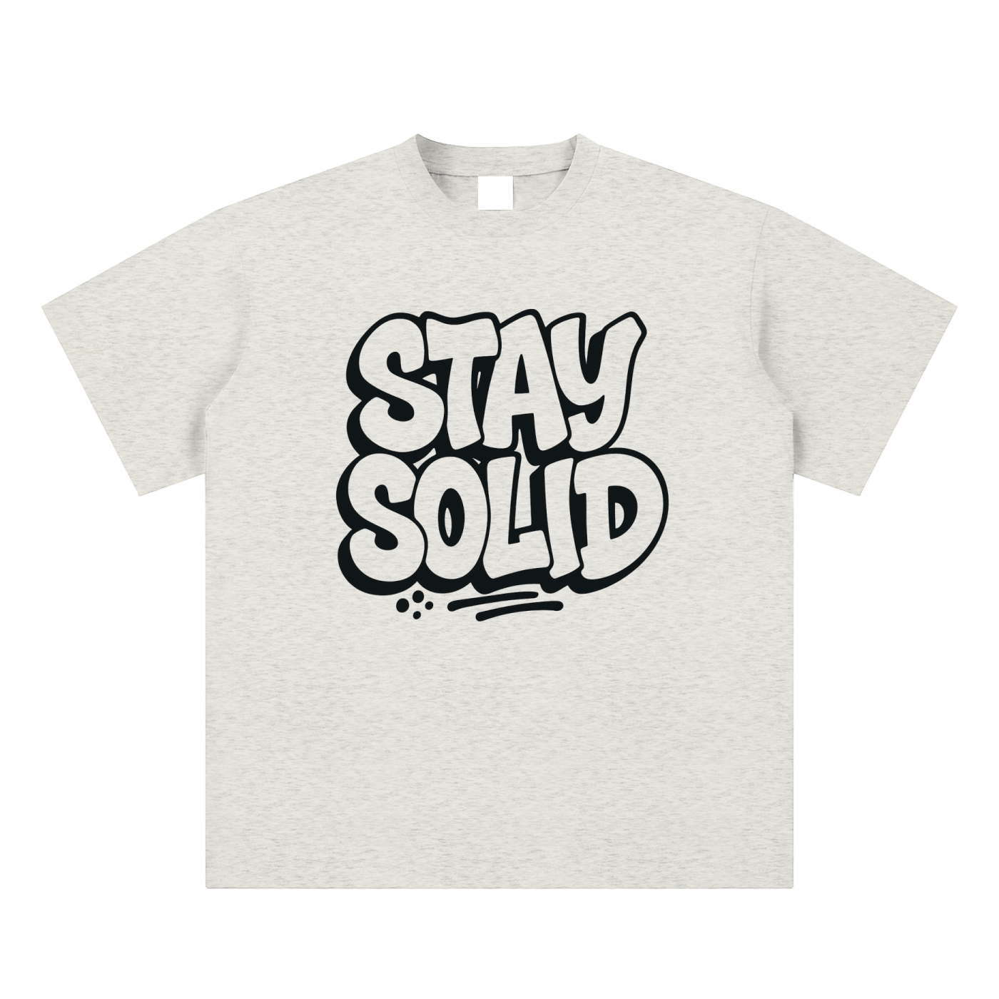 Stay Solid Transparent Tee