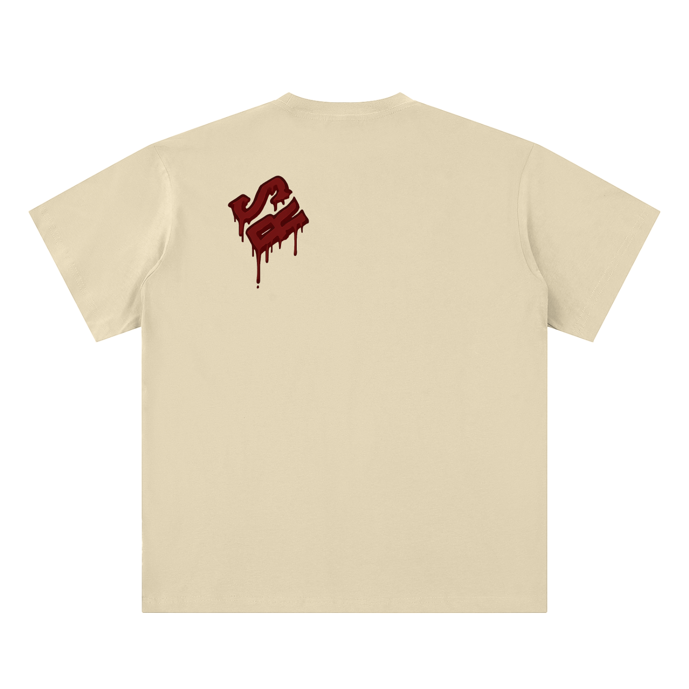 Graffiti Red Inverse Tee