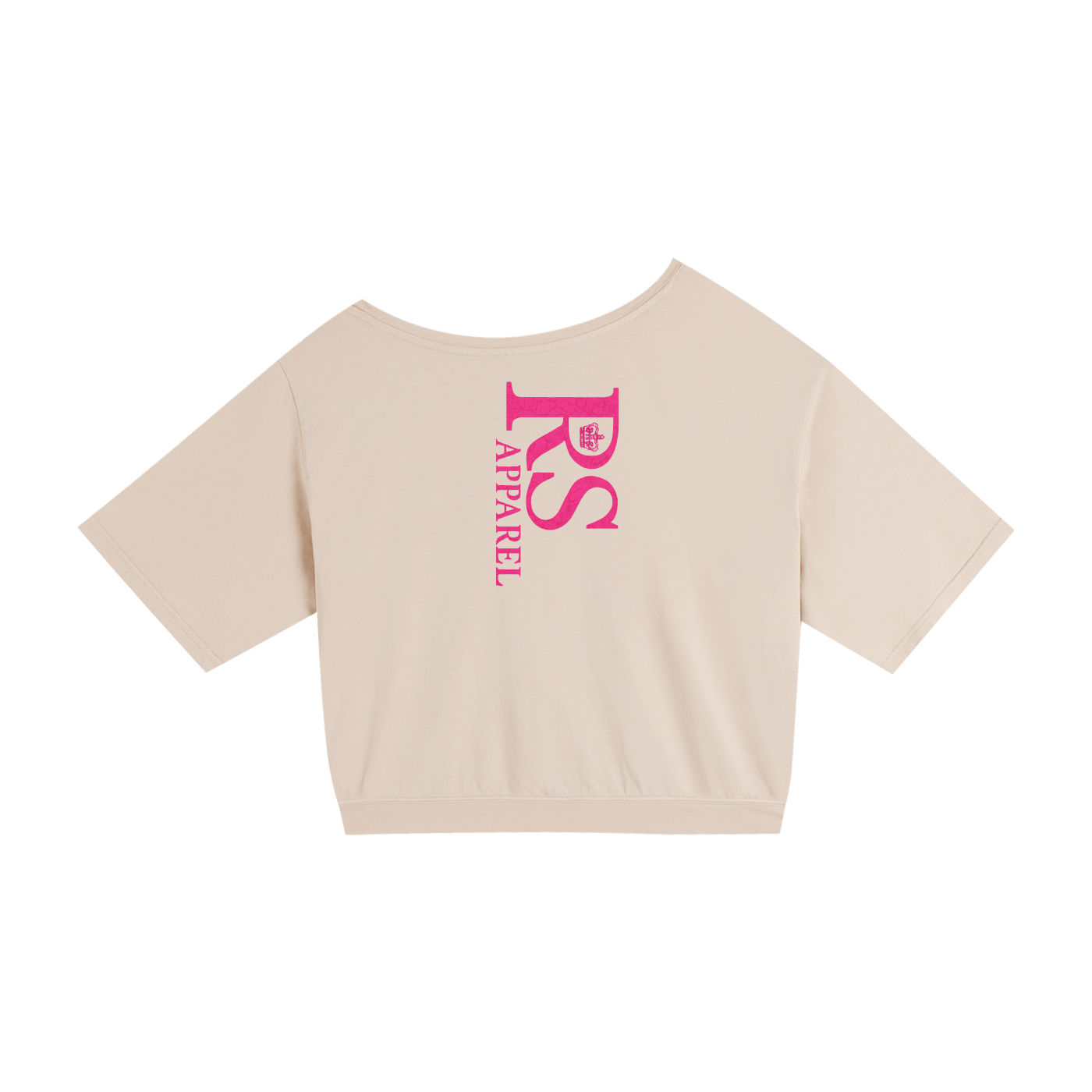 Solid Baddie Asymmetric Shoulder Oversized Cotton T-Shirt