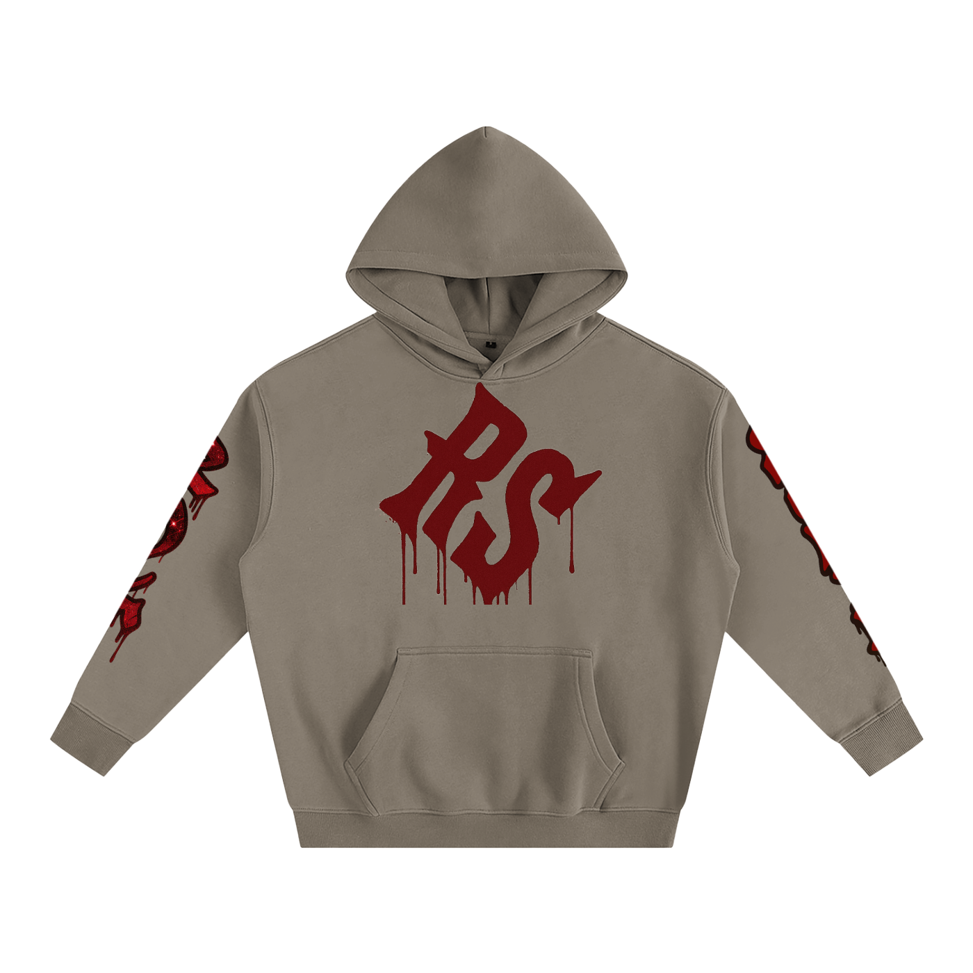 Graffiti RS Red Hoodie