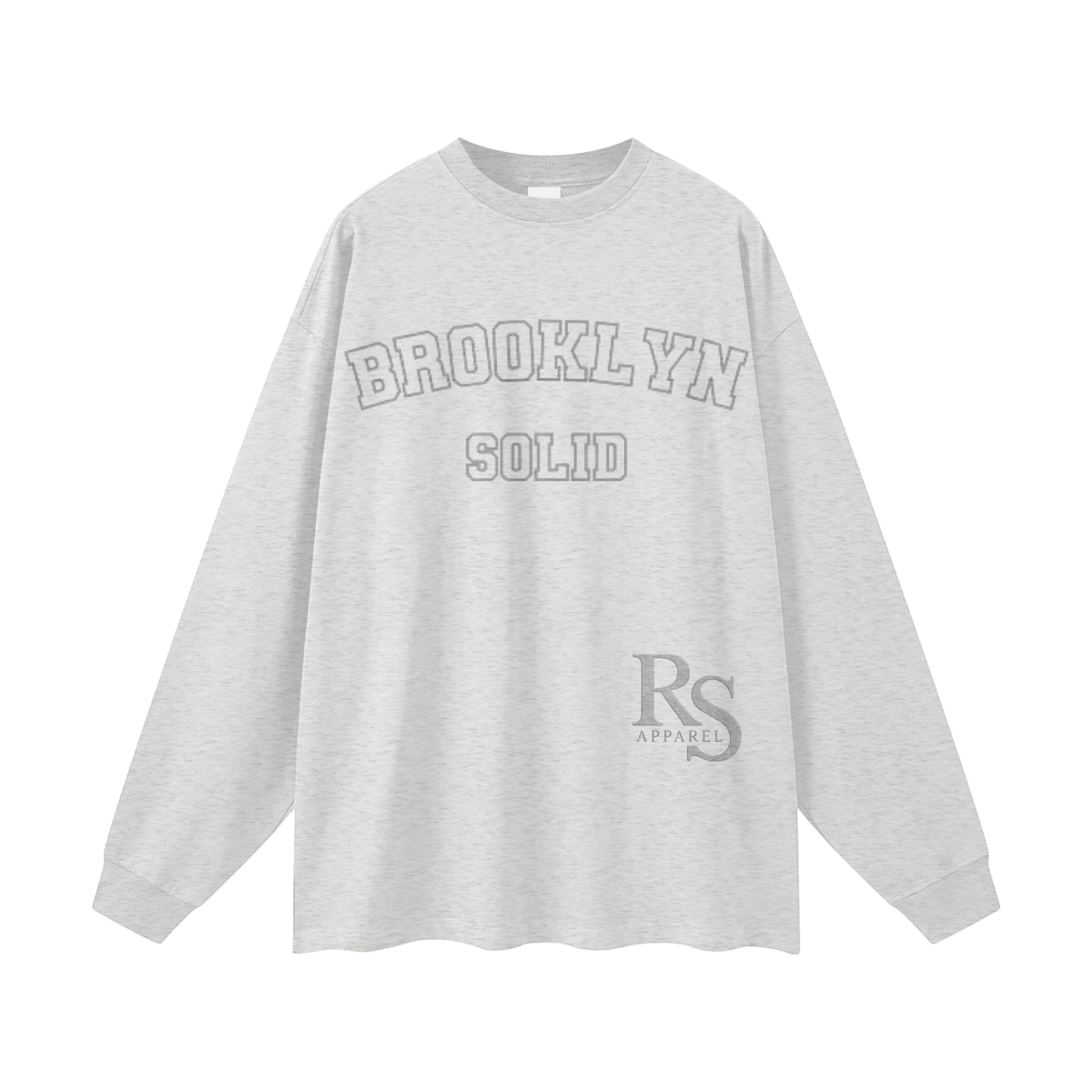 Brooklyn Solid Long Sleeve Tee