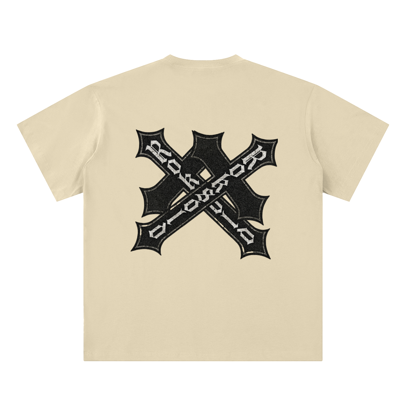 Gothic Interlocked Cross Tee