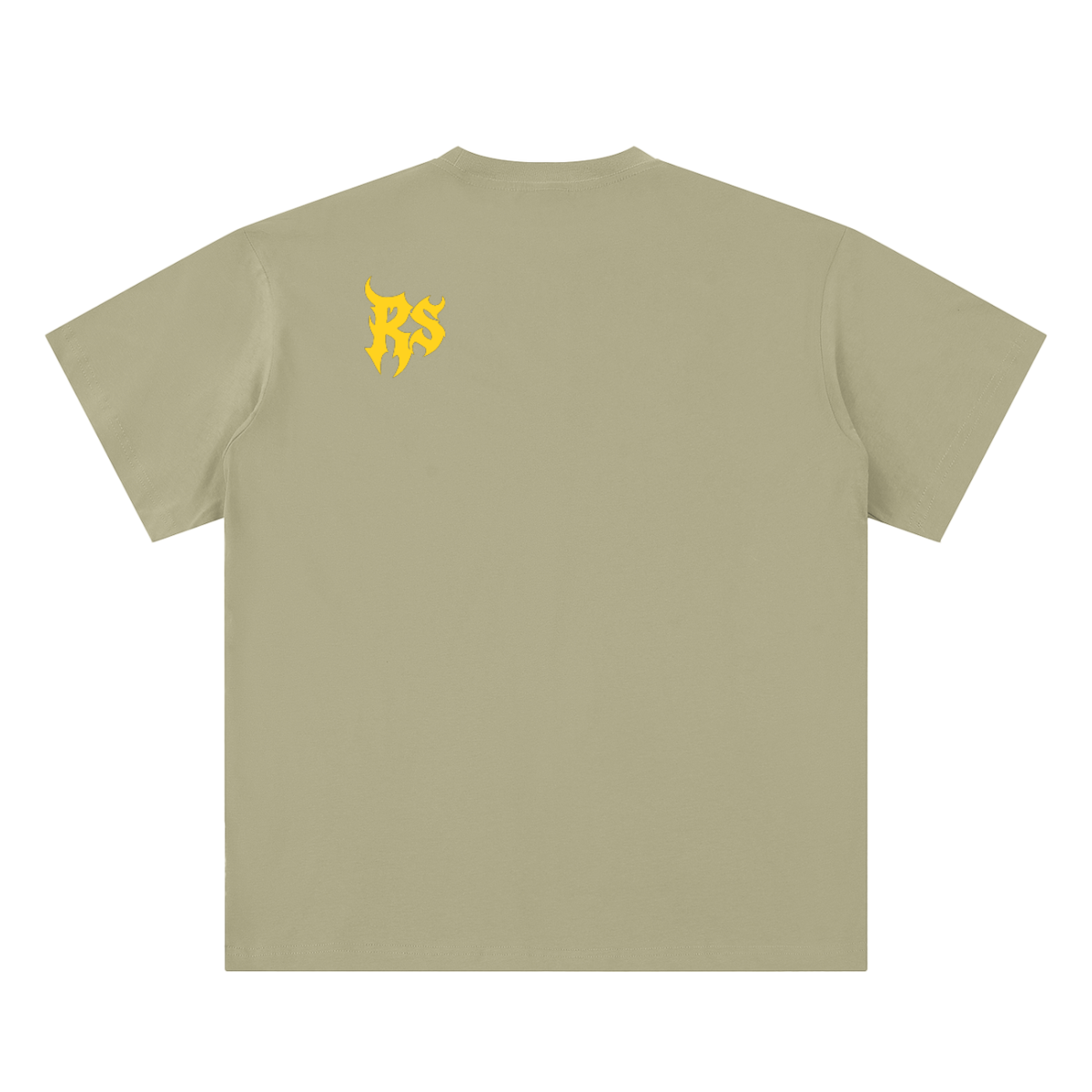 Solid Metal Gold Blade Tee
