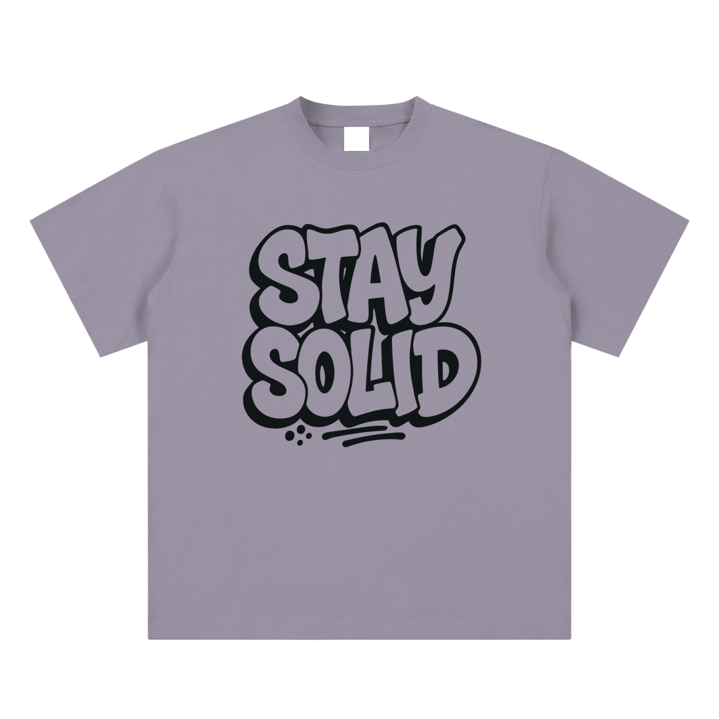 Stay Solid Transparent Tee