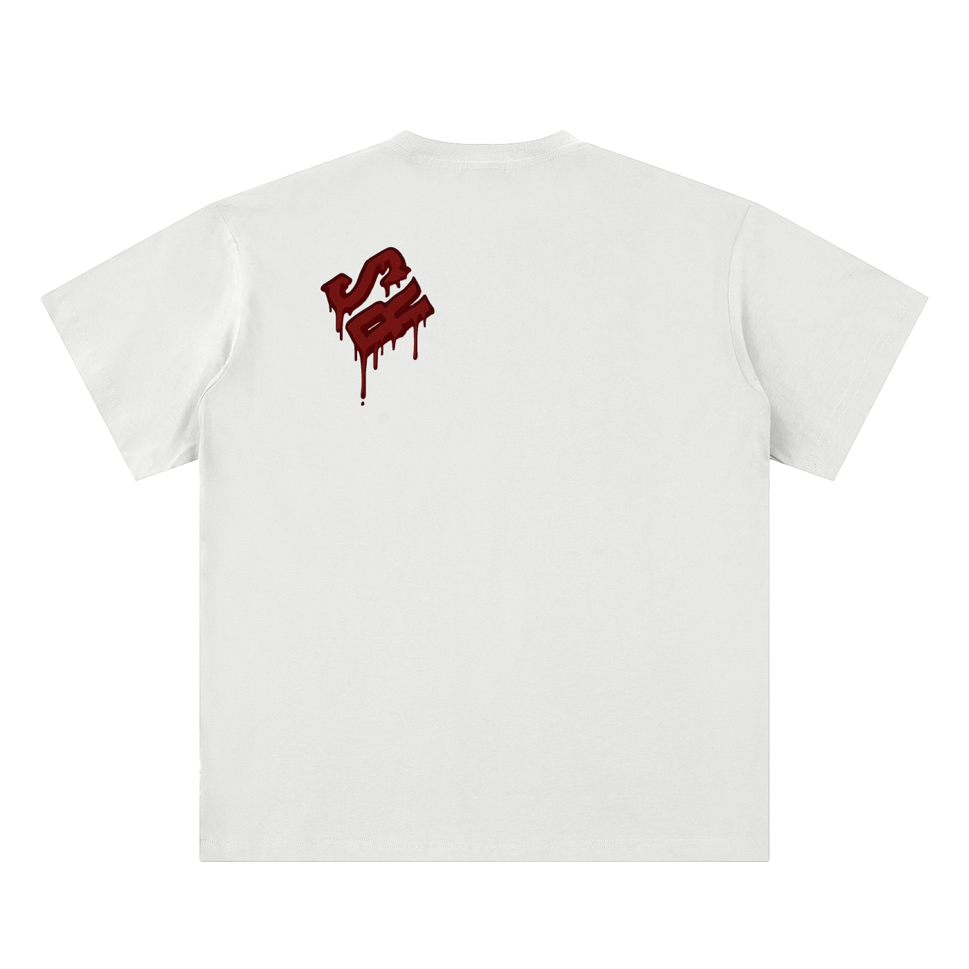 Graffiti Red Inverse Tee